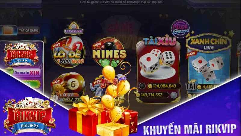 Khuyến mãi tại RikVip